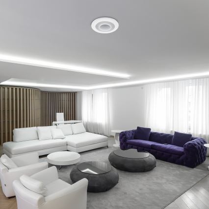 Rabalux - Iluminação de teto LED RGB com regulação LED/40W/230V 3000-6000K + comando