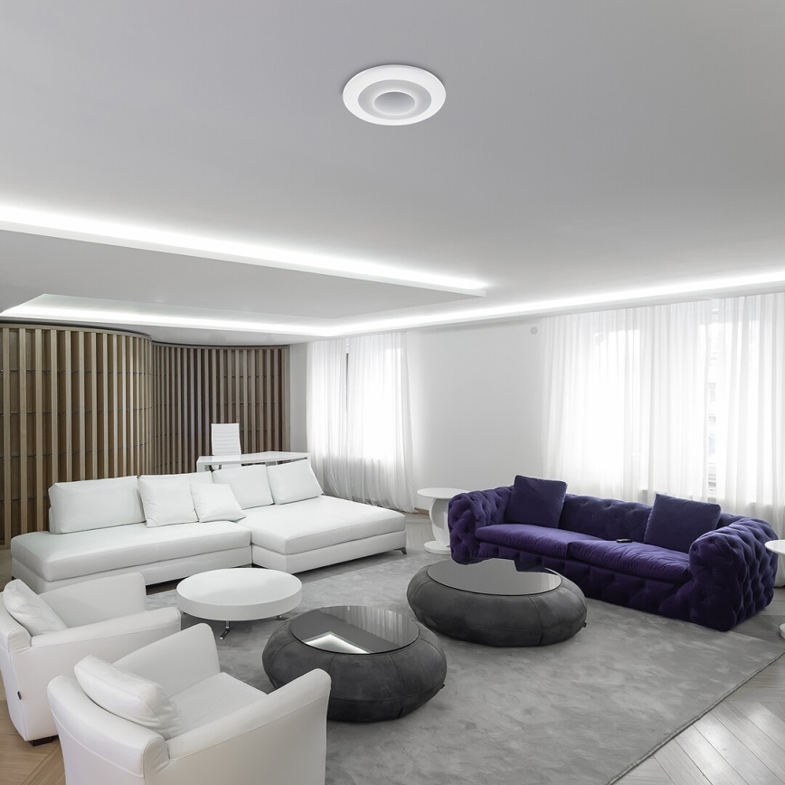 Rabalux - Iluminação de teto LED RGB com regulação LED/40W/230V 3000-6000K + comando