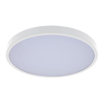 Rabalux - Iluminação de teto LED RGB para casa de banho com regulação LED/36W/230V 3000-6000K Wi-Fi Tuya IP44 diâmetro 42 cm branco + comando