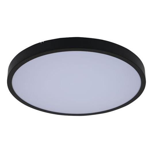 Rabalux - Iluminação de teto LED RGB para casa de banho com regulação LED/36W/230V 3000-6000K Wi-Fi Tuya IP44 diâmetro 42 cm preto