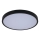 Rabalux - Iluminação de teto para casa de banho LED com regulação LED/24W/230V 3000-6000K IP44 diâmetro 35,5 cm preto + comando