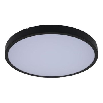 Rabalux - Iluminação de teto para casa de banho LED com regulação LED/36W/230V 3000-6000K IP44 diâmetro 42 cm preto + comando