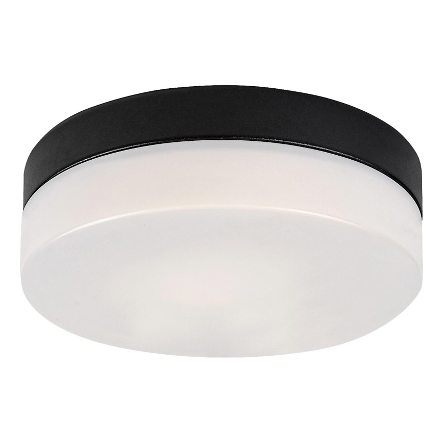 Rabalux - Iluminação de teto para casa de banho LED LED/15W/230V IP44 4000K diâmetro 23 cm preto