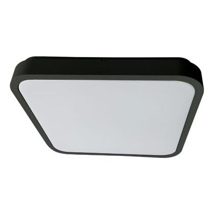 Rabalux - Iluminação de teto para casa de banho LED LED/36W/230V 3000/4000/6000K IP44 42x42 cm preto