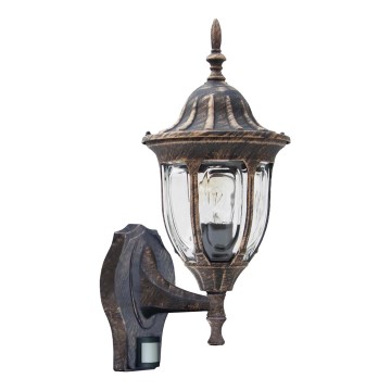 Rabalux – Iluminação Exterior com Sensor MILANO 1×E27/60W/230V