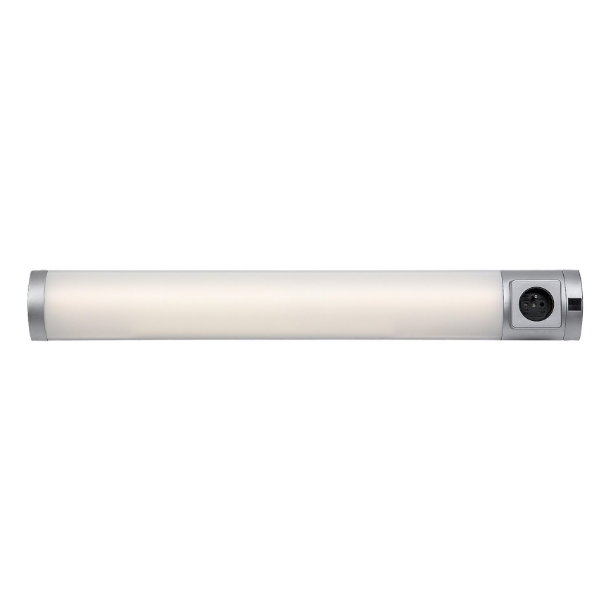 Rabalux - Iluminação para armário de cozinha LED com gaveta LED/8W/230V 4000K 68 cm prateado