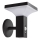 Rabalux - Iluminação solar de parede LED com sensor LED/4W/230V IP44 preto