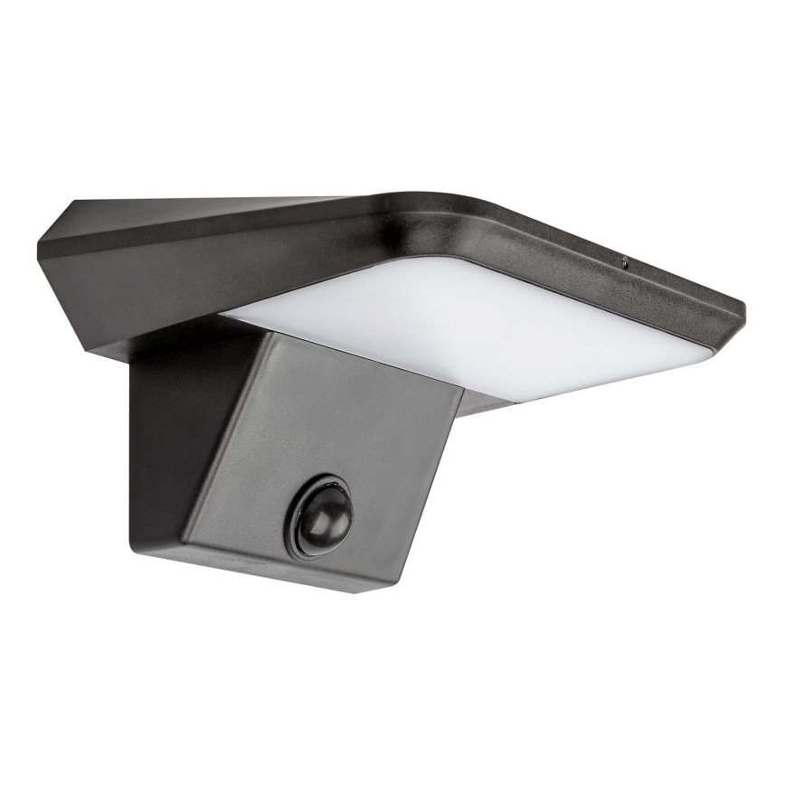 Rabalux - Iluminação solar LED com sensor LED/10W/3,7V IP44 1200 mAh