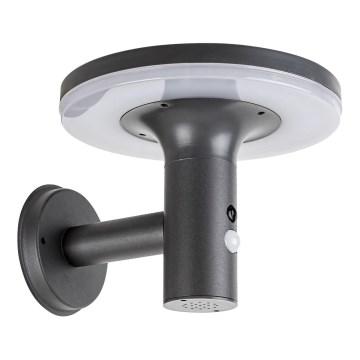 Rabalux - Iluminação solar LED com sensor LED/10W/3,7V IP44