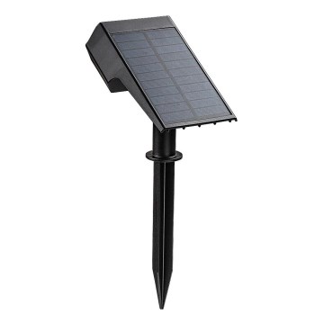 Rabalux - Iluminação solar LED LED/0,5W/3,7V IP65 preto