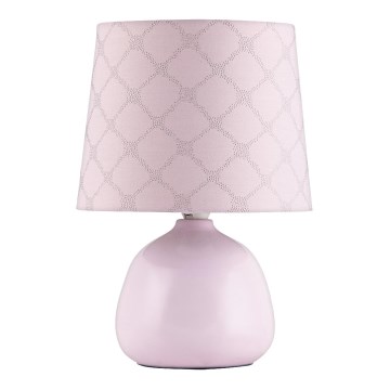 Rabalux - Lâmpada de mesa 1xE14/40W rosa