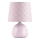 Rabalux - Lâmpada de mesa 1xE14/40W rosa