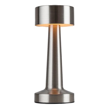 Rabalux - LED Candeeiro de mesa tátil LED/2,7W/5V 1200mAh 3000/4000/6000K cromado mate