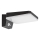 Rabalux - LED Iluminação de parede solar com regulação e sensor LED/4,4W/3,7V IP54 preto 2200 mAh