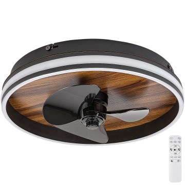 Rabalux - LED Iluminação de teto com regulação e ventoinha LED/30W/230V 3000-6500K + comando