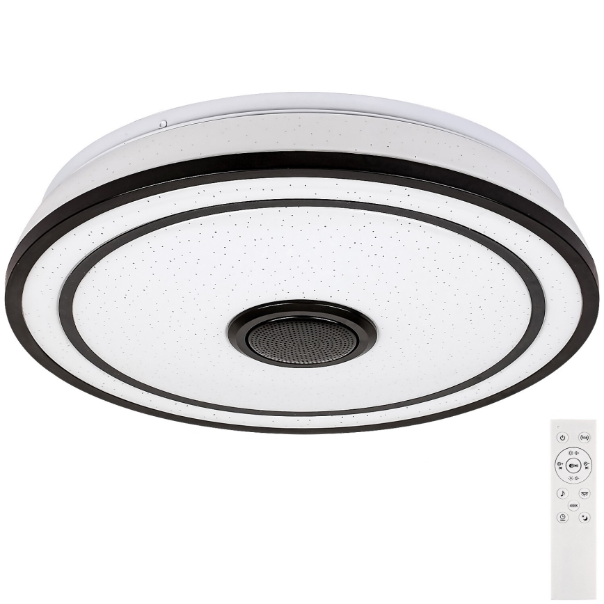 Rabalux - LED RGB Iluminação de teto com regulação e altifalante LED/24W/230V 3000-6500K + controlo remoto