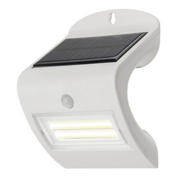 Rabalux - Luminária de parede solar LED com sensor IP44 1200 mAh