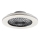 Rabalux - Luminária de teto LED regulável com ventilador LED/48W/230V 3000-6500K + controlo remoto