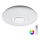 Rabalux - Luminária de teto LED RGB regulável com altifalante LED/24W/230V Wi-Fi Tuya + comando à distância