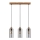 Rabalux - Lustre suspenso com cabo 3xE27/25W/230V