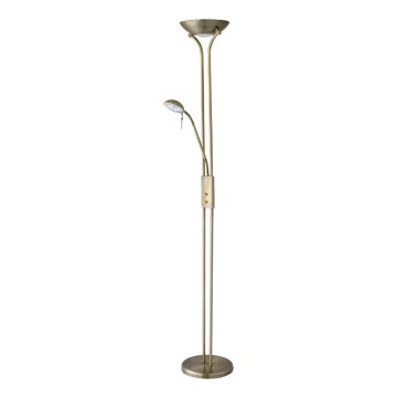 Rabalux - Luz de chão com regulação 1xR7s/230W + 1xG9/40W