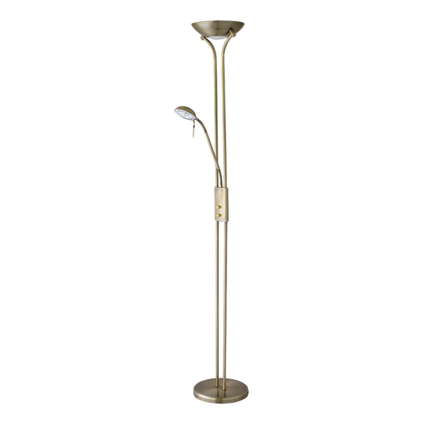 Rabalux - Luz de chão com regulação 1xR7s/230W + 1xG9/40W