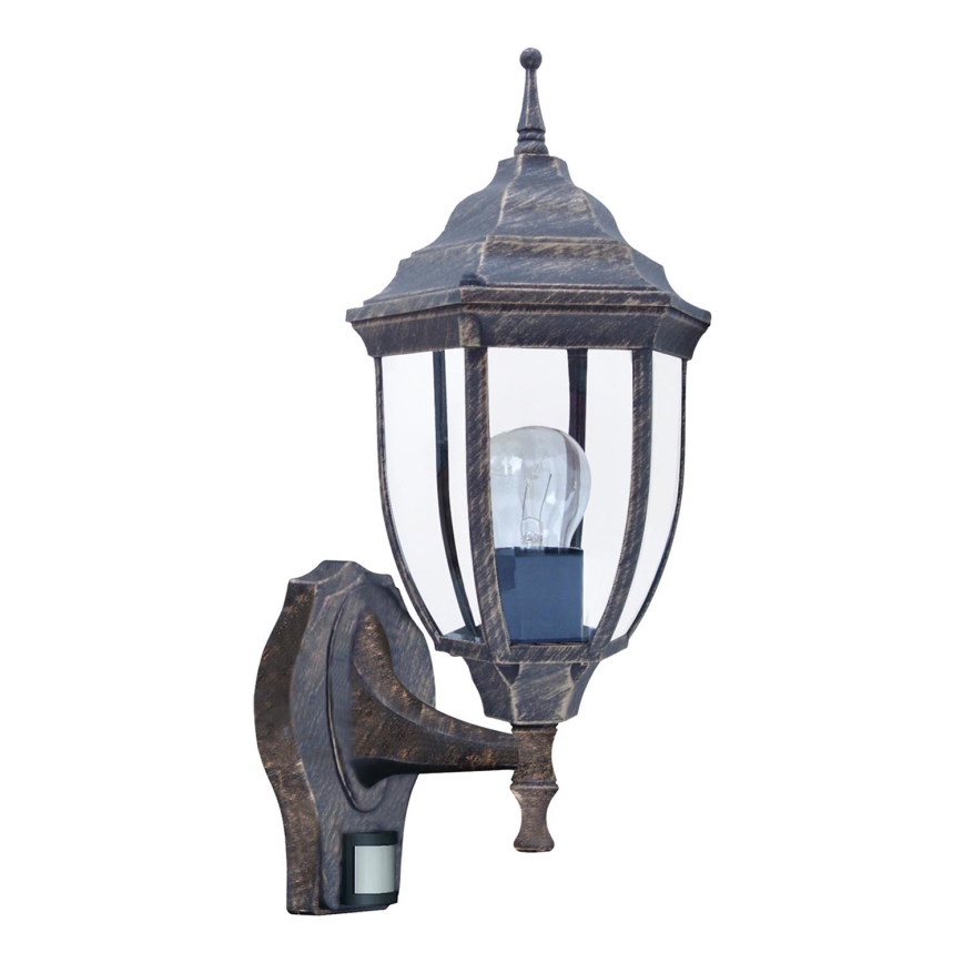 Rabalux - Luz de exterior com sensor 1xE27/60W/230V