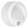Rabalux - Luz de parede LED de exterior com sensor LED/1,5W/3xAA branco IP44