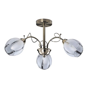Rabalux - Luz de teto 3xE27/60W/230V