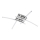 Rabalux - Luz de teto LED 4xLED/6W