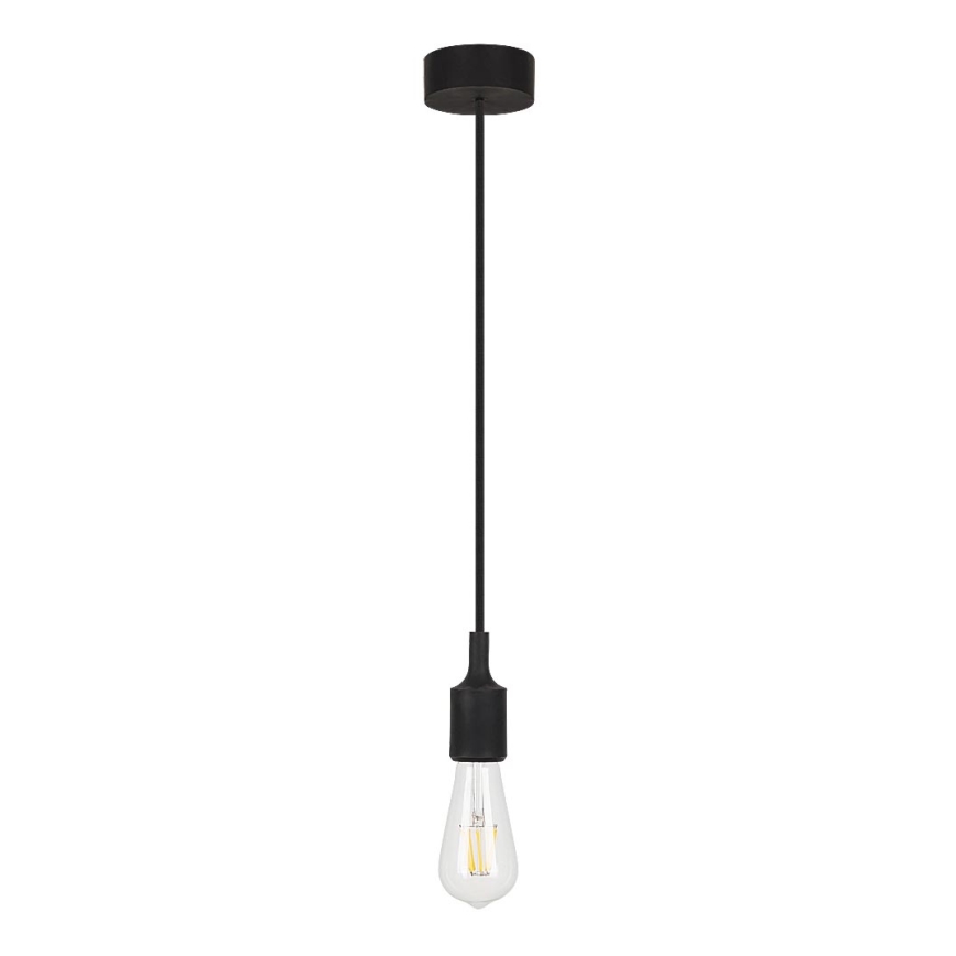Rabalux - Luz pendente 1xE27/40W preto antigo