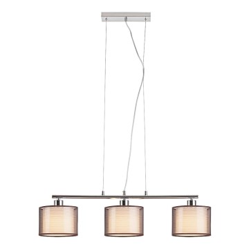 Rabalux - Luz pendente 3xE27/60W