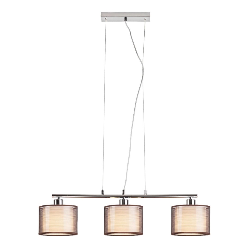 Rabalux - Luz pendente 3xE27/60W