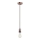 Rabalux - Luz pendente E27/40W bronze