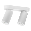 Rabalux - Spot orientável 2x GU10/7W/230V branco