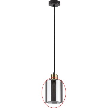 Rabalux - Vidro de reposição para luminárias PEREZ E27 Ø 13 cm