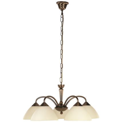Rabalux - Vidro de substituição diâmetro 17 cm creme