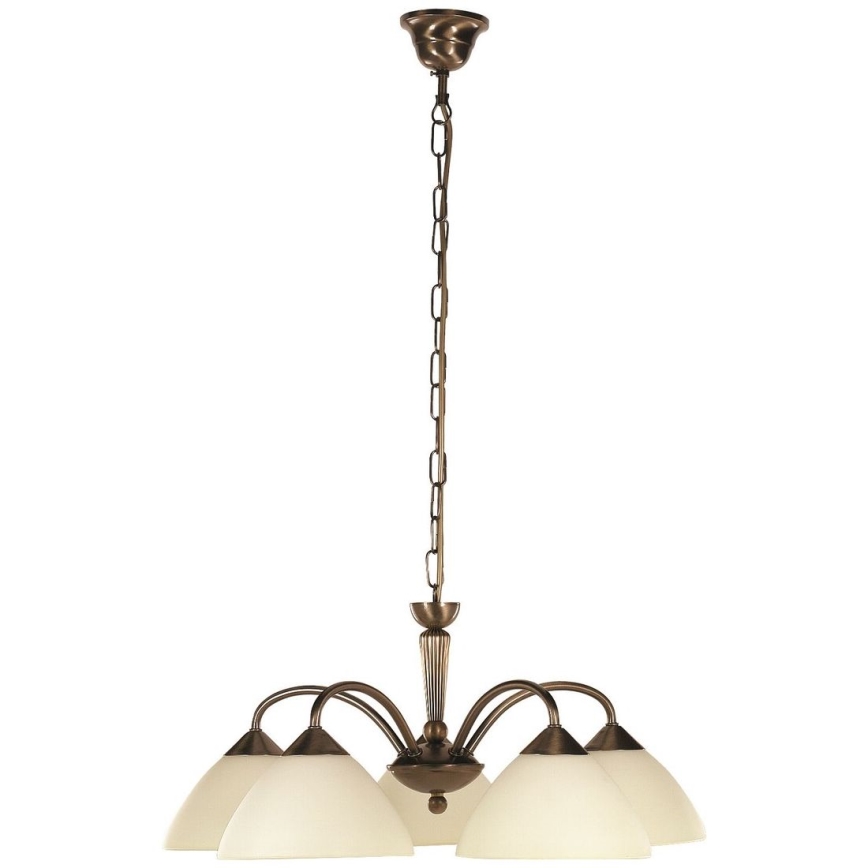 Rabalux - Vidro de substituição diâmetro 17 cm creme