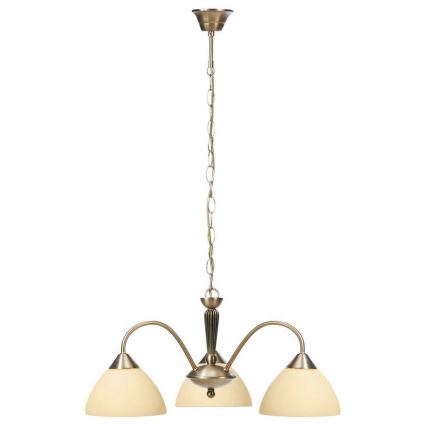 Rabalux - Vidro de substituição diâmetro 17 cm creme
