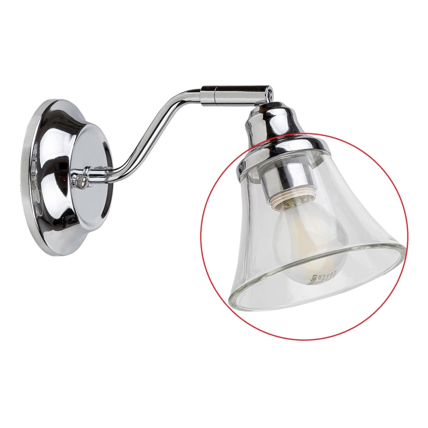 Rabalux - Vidro de substituição E14 diâmetro 11 cm