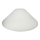 Rabalux - Vidro de substituição para candelabro MARIAN E27 diâmetro 39 cm branco