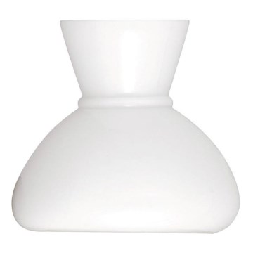 Rabalux - Vidro de substituição para lustre, candeeiro de mesa e candeeiro de parede E27 diâmetro 15 cm branco