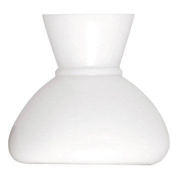 Rabalux - Vidro de substituição para lustre, candeeiro de mesa e candeeiro de parede E27 diâmetro 23,5 cm branco