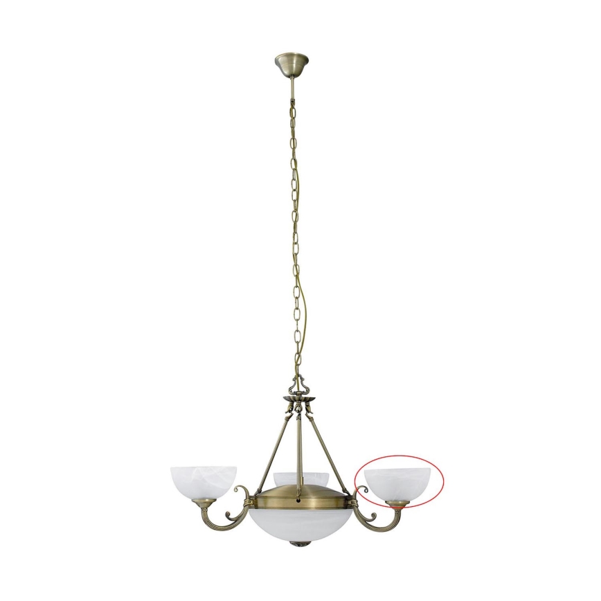Rabalux - Vidro de substituição para o lustre MARLENE E14
