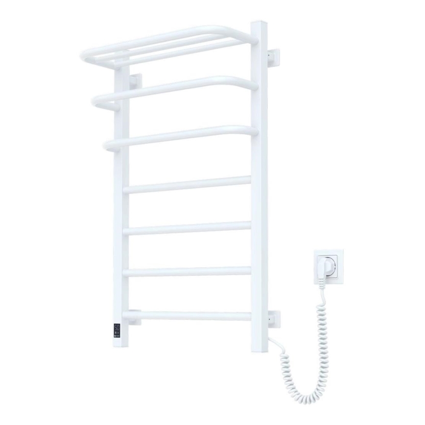 Radiador elétrico para casa de banho com termóstato FORTIS 350W/230V 80,6 cm IP44 branco, lado direito