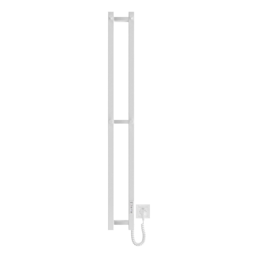 Radiador para casa de banho HF SLIM 80W/230V 117x14 cm branco angular