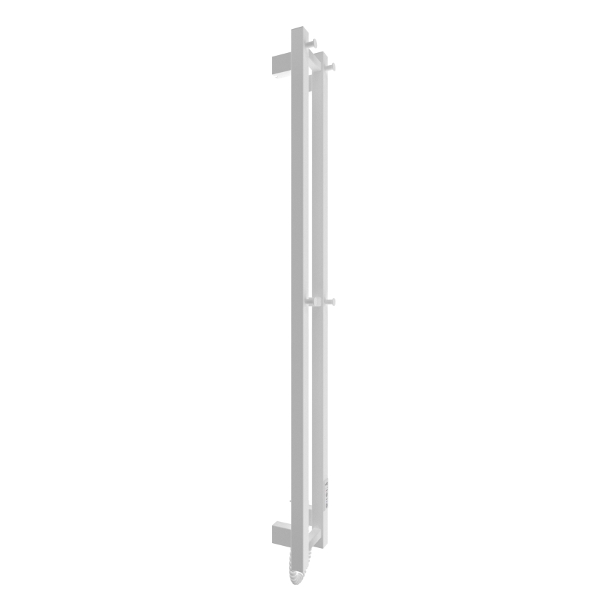 Radiador para casa de banho HF SLIM 80W/230V 117x14 cm branco angular