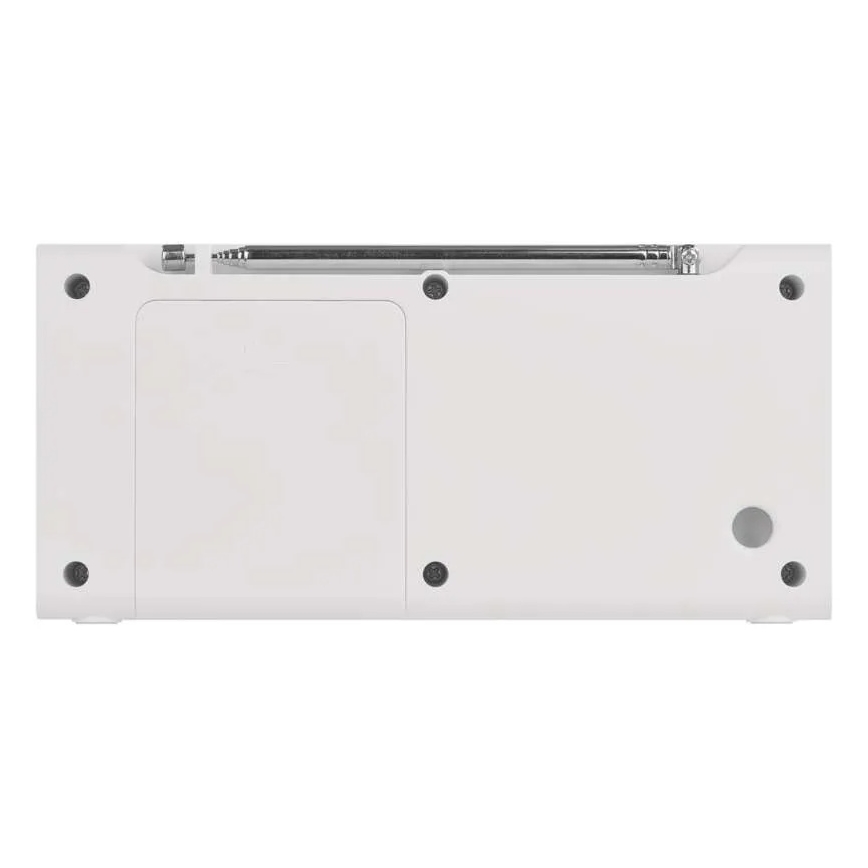 Rádio DAB DAB+ FM 3W/5V/4xAA branco