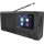 Rádio DAB DAB+ FM 3W/5V/4xAA preto
