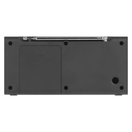 Rádio DAB DAB+ FM 3W/5V/4xAA preto